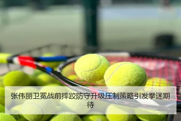 张伟丽卫冕战前摔跤防守升级压制策略引发拳迷期待
